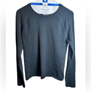 Smartwool Sport Women’s XL Merino WoolBase Layer Performance Top Black